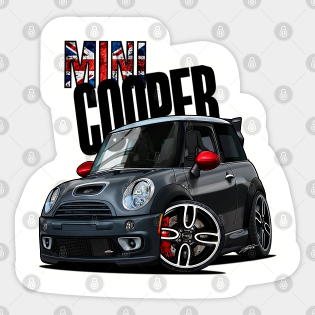 Gp Mini John Cooper Works GP Sticker by RCJM_Cartoons